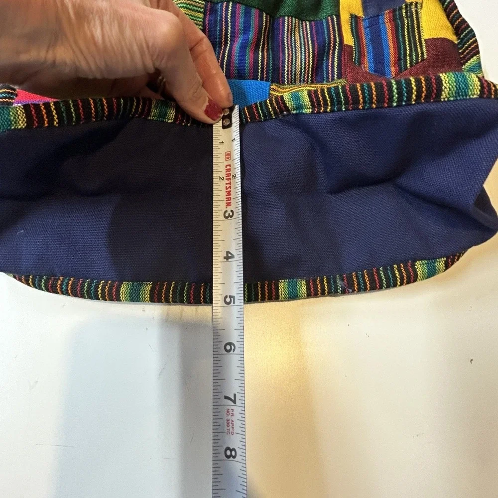 Guatemala Patchwork Hobo Style Purse Bag‎ Handmade 13